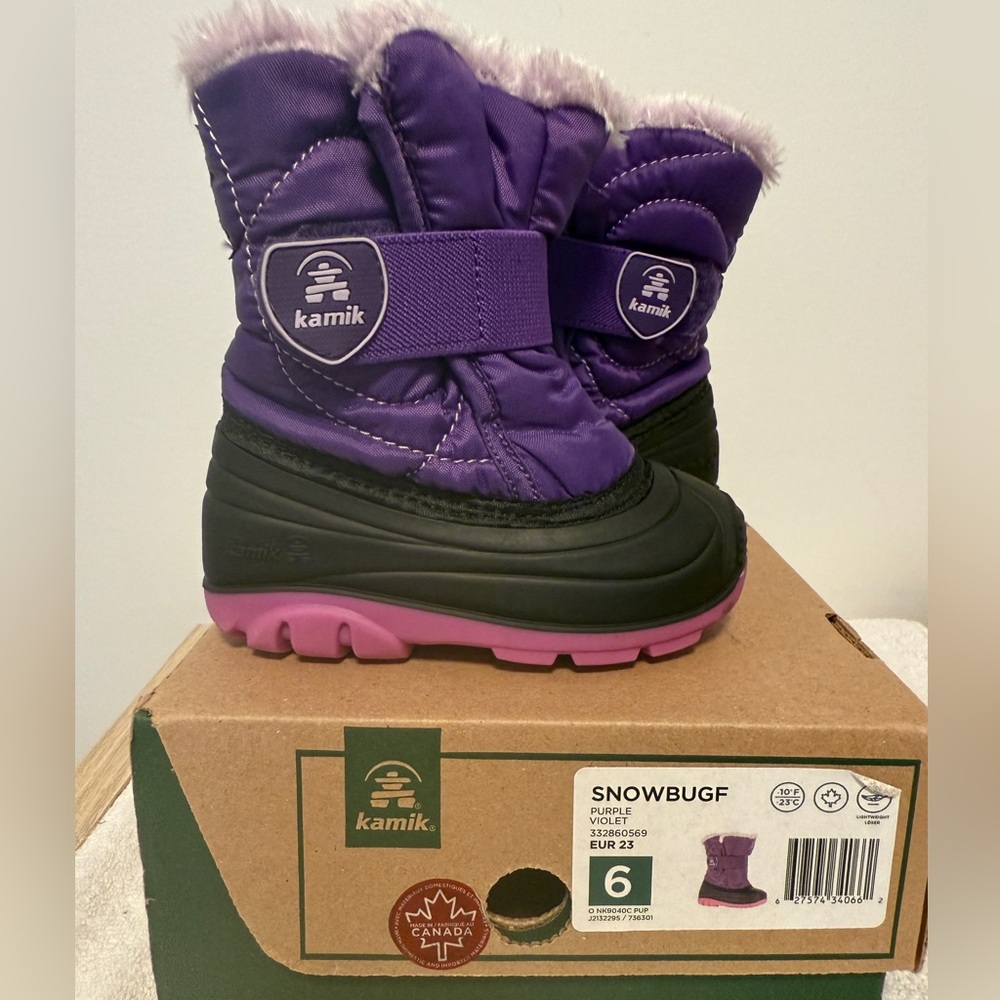 Kamik Winter boots 
Size C6